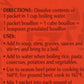 Herb-Ox Bouillon Packets Beef Instant Broth & Seasoning 1.13 Oz Box