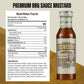 Pork Barrel Mustard Bbq Competition Sauce, Tangy & Sweet South Carolina Style Sauce | Small Batch, No High Fructose Corn Syrup,