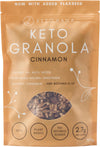 Keto Hana Cinnamon Keto Granola Breakfast Cereal with just 1.2g Net Carbs (300g) Low Carb, High Protein Snack