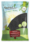 Food to Live - Black Cumin Seeds, 8 Pounds - Whole Raw Seeds, Bulk Spice, Vegan. High in Iron, Calcium and Magnesium. Pairs well