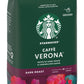 Starbucks Caffe Verona Coffee, Dark, Ground, 12-Ounce Bags (Pack Of 3)