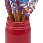 DecoPac Blue Sprinkles | Extra Large 26oz Pack | Cake Sprinkle Mix, Fancy Sprinkles For Cake Decorating, Handheld Container, Can