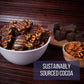 Edward Marc Snappers Sweet Caramel & Pretzels Cluster - Crunchy Pretzel Snack With Dark Chocolate & Sea Salt For Adults And Kids