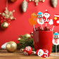 Fruidles Christmas Lollipops Assortment, Mixed Fruit Flavor, 24 Count