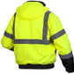 Pyramex Safety Rj3110S Rj31 Series Jackets Hi-Vis Lime Bomber Jacket - Size Small