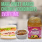 Rani Sweet Mango Chutney (Indian Preserve) 12.3oz (350g) Glass Jar, Ready to eat, Vegan ~ Gluten Free, All Natural, NON-GMO
