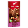 Cote DOr Chocolat Au Lait Raisins Et Noisettes 180g