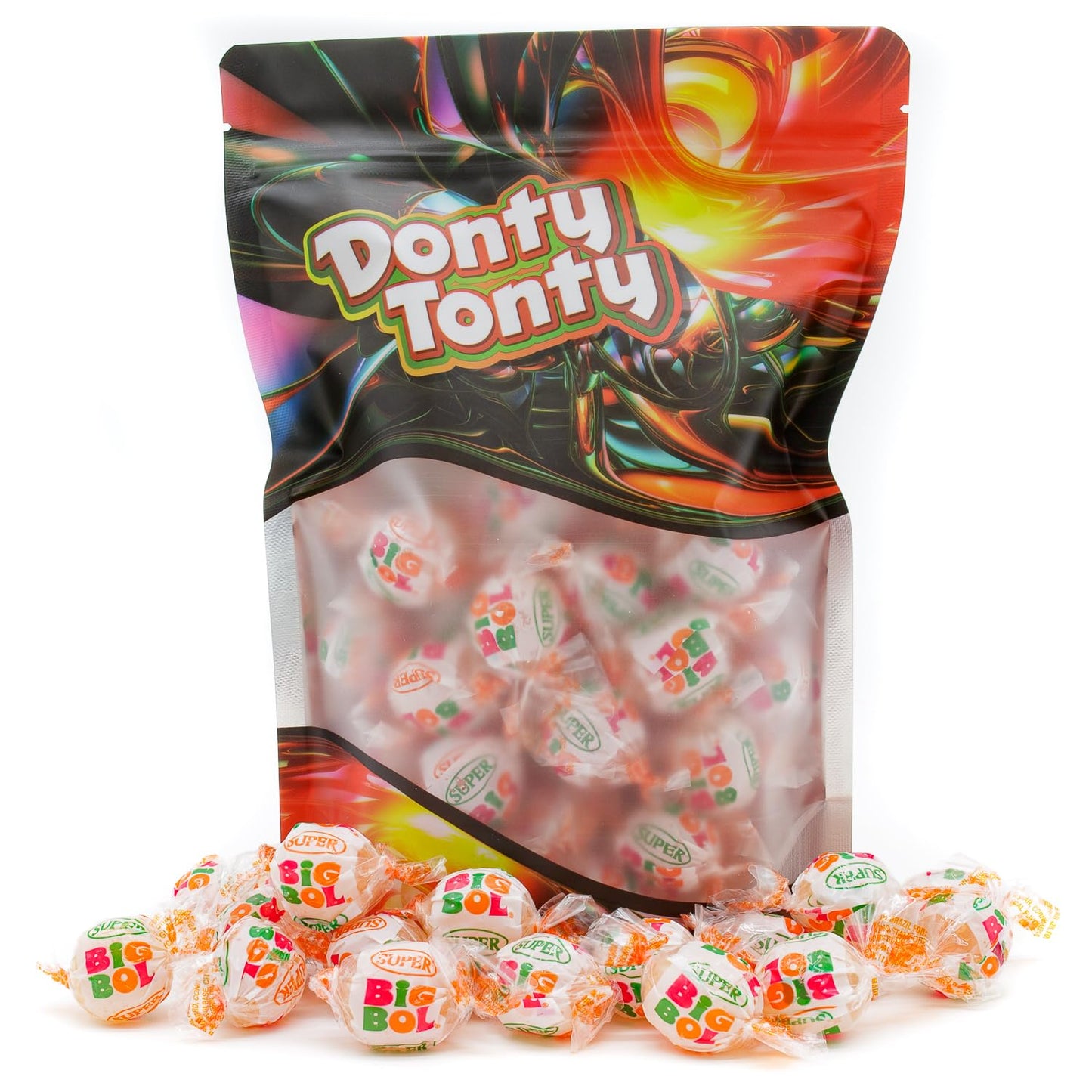 Bubble Candy Gum 14 Oz – Super Size, Bulk Bag, Fruit Flavored, Nostalgic Gum, Individually Wrapped, Dual Taste & Texture (31 Pieces)
