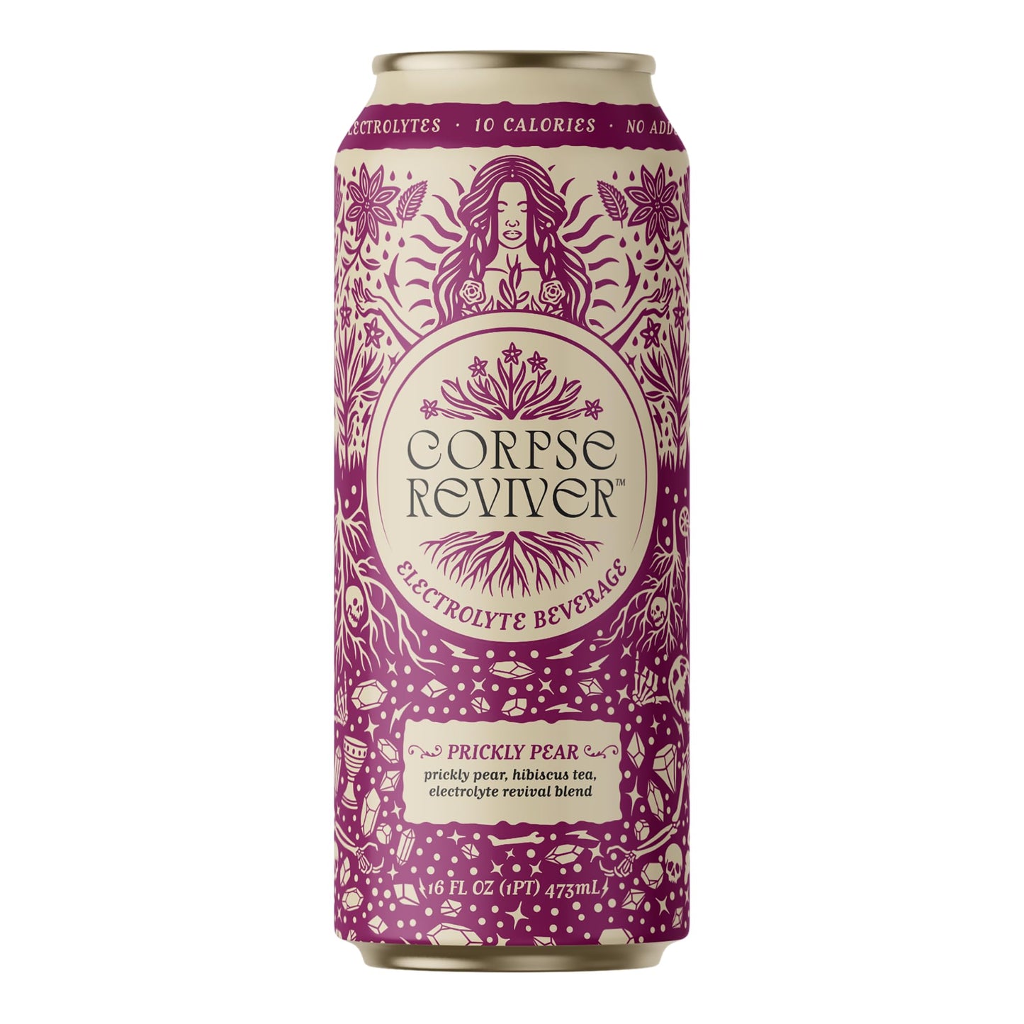 CORPSE REVIVER Electrolyte Hydration Drink | 175mg Magnesium, 325mg Potassium, 20mg Zinc | 12-Can Pack
