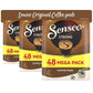 Senseo Strong Dark Roast Coffee Pods, Bold Flavor, 48 Count (Pack of 3), Compatible with PeleCom Machine