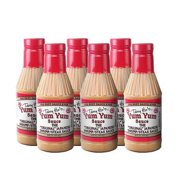 TERRY HOS YUM YUM SAUCE Sweet and Tangy Dipping Sauce 16 oz Pack of 6