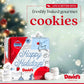 Davids Cookies Winter Wonderland Butter Pecan Meltaway Cookies Tin - Delicious Butter Cookies with Crunchy Pecans - Soft & Melt