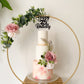 YCTHUNFISH 25th Birthday Cake Topper Glitter Heart Star Decoration Black Bamboo