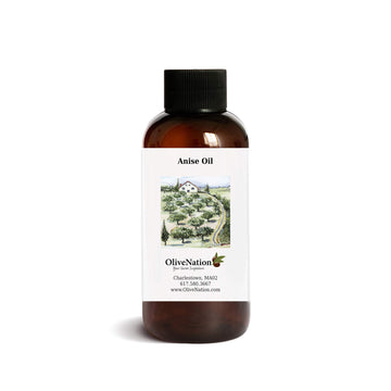 Pure Anise Oil by OliveNation - Use for Delicious Hard Candy, Chocolates and More - Size of 4 oz