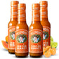 Melindas Scotch Bonnet Hot Sauce - Gourmet Pepper Sauce - Vegan, Gluten Free - 5oz, Pack of 4