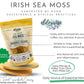 Irish Sea Moss From Ireland | Wildcrafted | Chondrus Crispus | Raw Irish Moss | Golden
