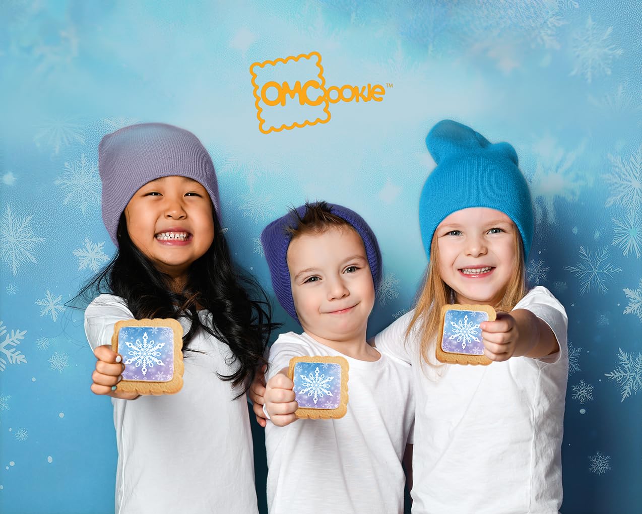 Snowflake Cookies Frozen In Individually Wrapped Snowfake Winter Themed Theme Party Favors 24 Pack Bulk For Kids Birthday Party