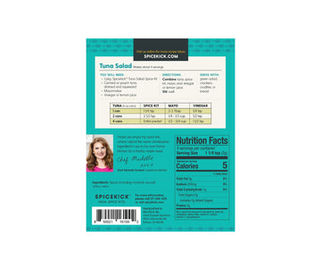 Tuna Salad Seasoning Mix (4 Pack), Tuna Fish Salad Seasoning, Tuna Spice Packets