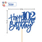 Roadsea Happy 102Nd Birthday Cake Topper - Old Woman Man Boy 102 Years Old Birthday Cake Supplies - 102Nd Birthday Party Decorat