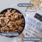 The Safe + Fair Food Company Chocolate Chip Cookie Dough Granola - Gluten-Free, Vegan, Allergen-Free - 12oz Pack, 6 Count Case