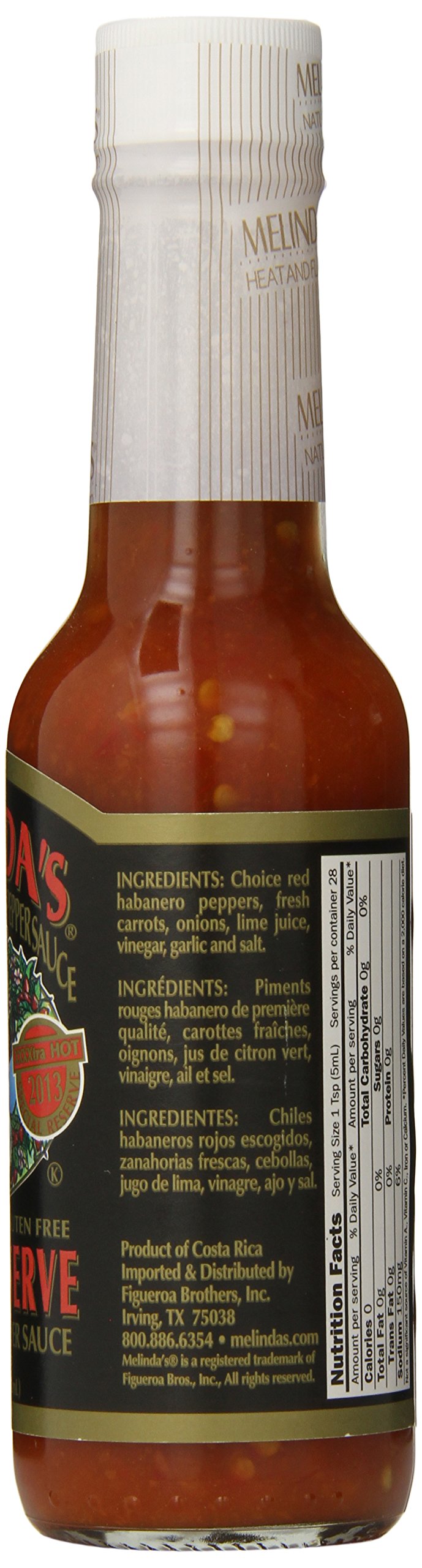 Melinda'S Original Habanero Xxxxtra Reserve Hot Sauce - 5 Fl Oz