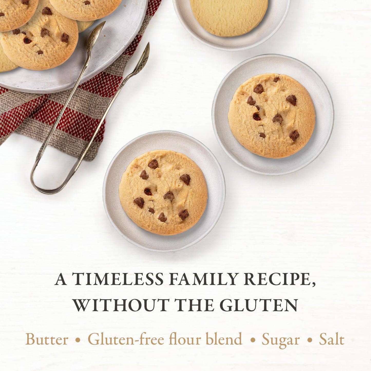 Walkers Gluten Free Shortbread Cookies - 9.9 Oz Shortbread Cookie Box - Includes Assortment Of Gluten Free Shortbread Rounds And