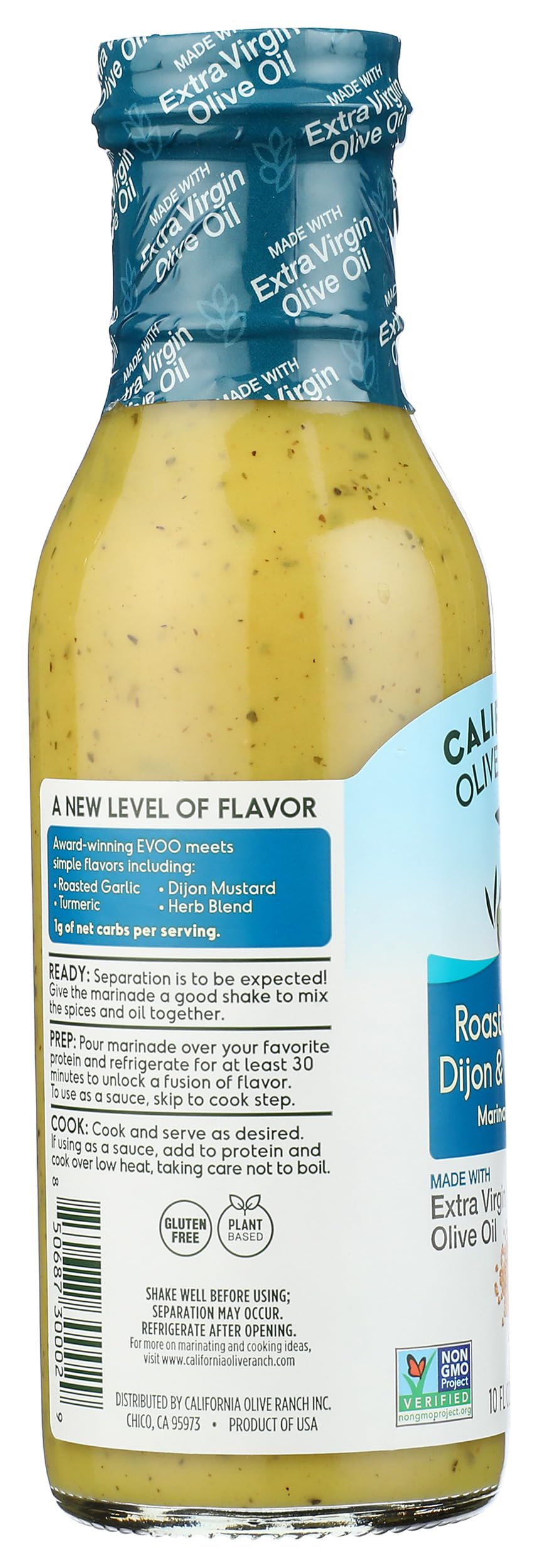 California Olive Ranch Roasted Garlic Dijon & Rosemary Marinade & Sauce, 10 Fz