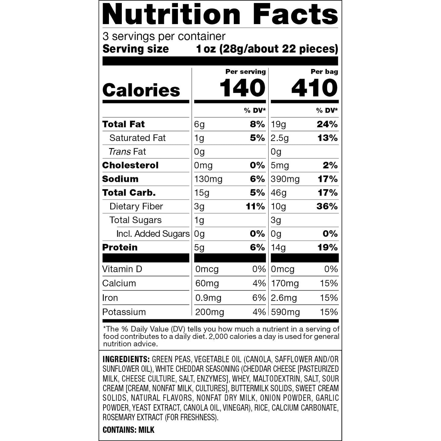 Harvest Snaps Veggie Chips (White Cheddar Snack Crisps) | Powered By Plant Protein, Gluten Free, Non-Gmo Baked Vegetable Crisps