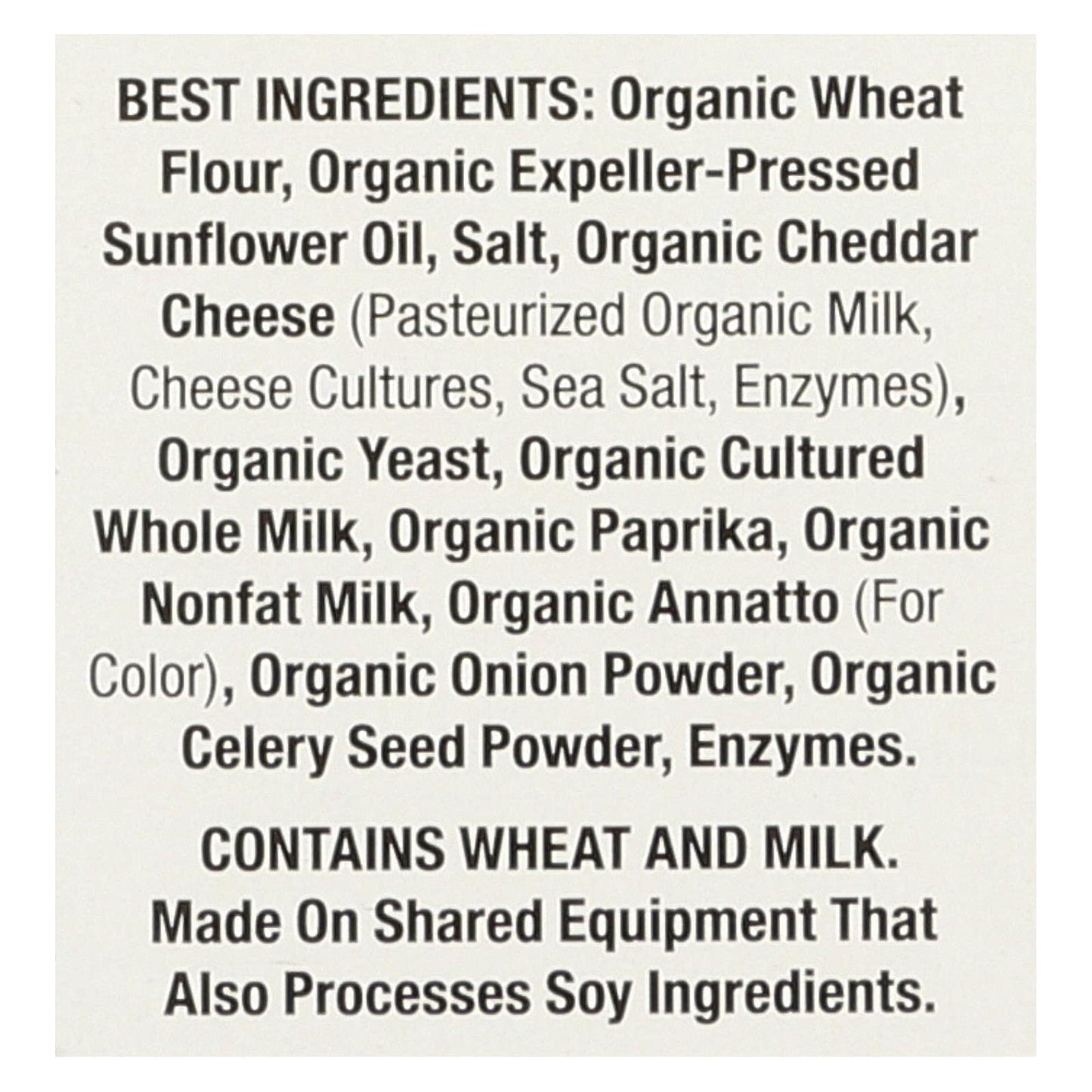 ANNIES HOMEGROWN, Organic Bunnies Crackers, Cheddar, Pack of 6, Size 11.25 OZ - No Artificial Ingredients 95%+ Organic6