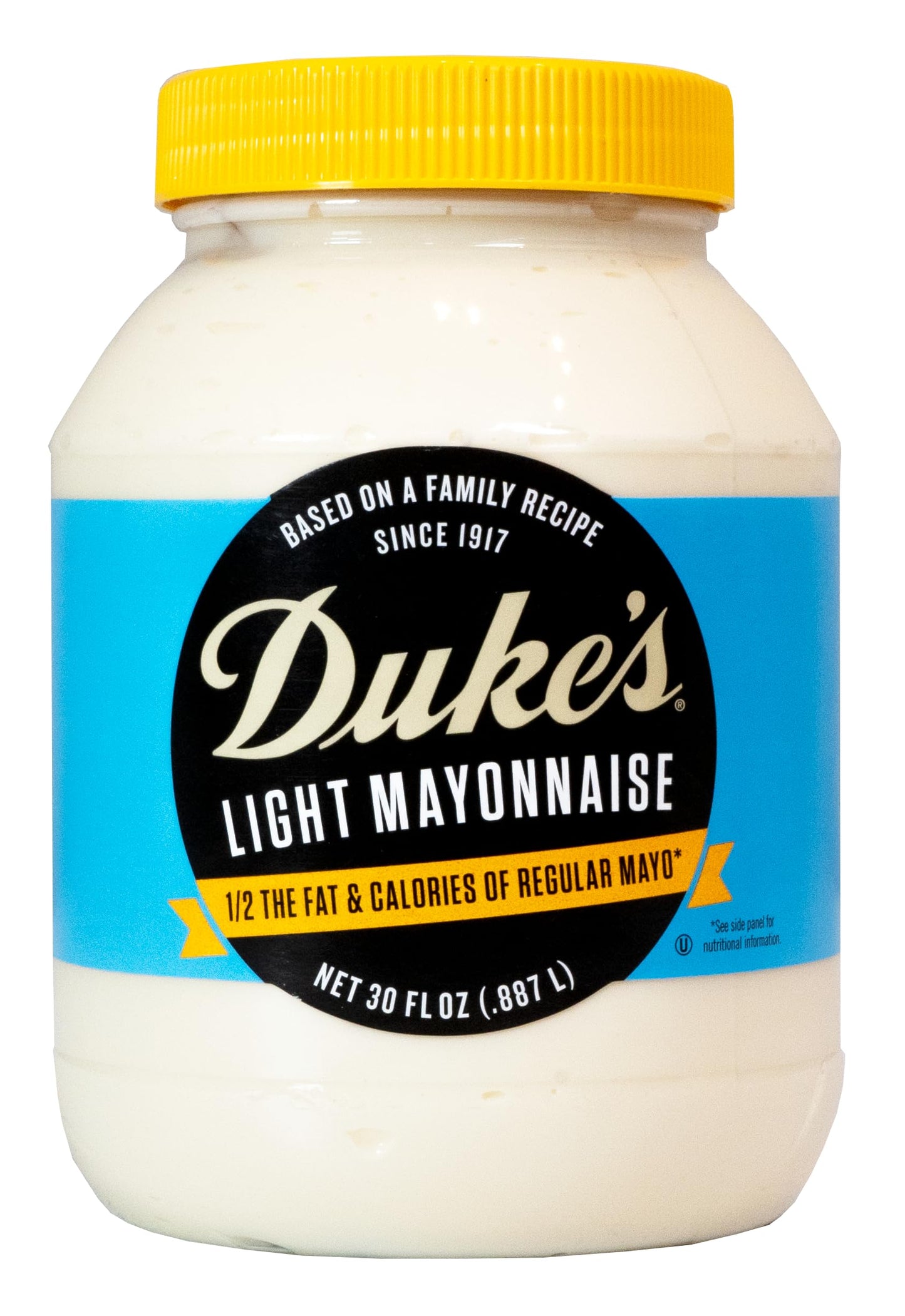 Dukes Light Mayonnaise Jar - Smooth & Creamy  30 Ounce (Pack Of 1)