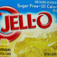 Jell-O Sugar Free Gelatin, Lemon Flavor, 4 Pack, 0.3 Ounce Each
