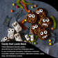 Large Spooky Eye Toppers - 4 oz Resealable Stand Up Candy Bag - Edible Baking Decorations - Funny Googly Eyes for Cupcakes, Cake