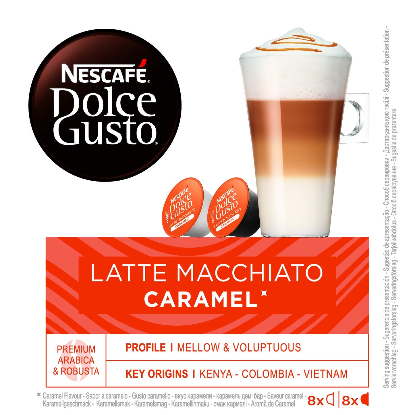 M Block & Sons Inc/Nestle 02430 Nescafe Caramel Macchiato Unit