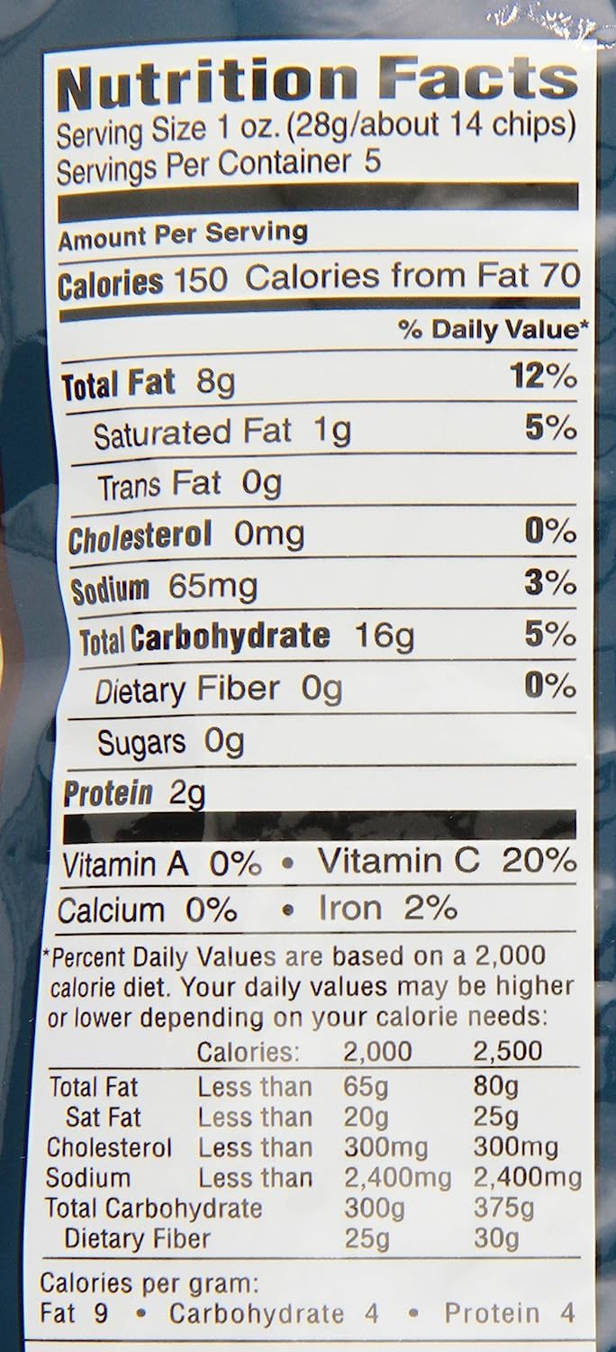 Good Health Olive Oil Kettle Style Chips With Sea Salt 5 Oz. Bag (4 Bags)
