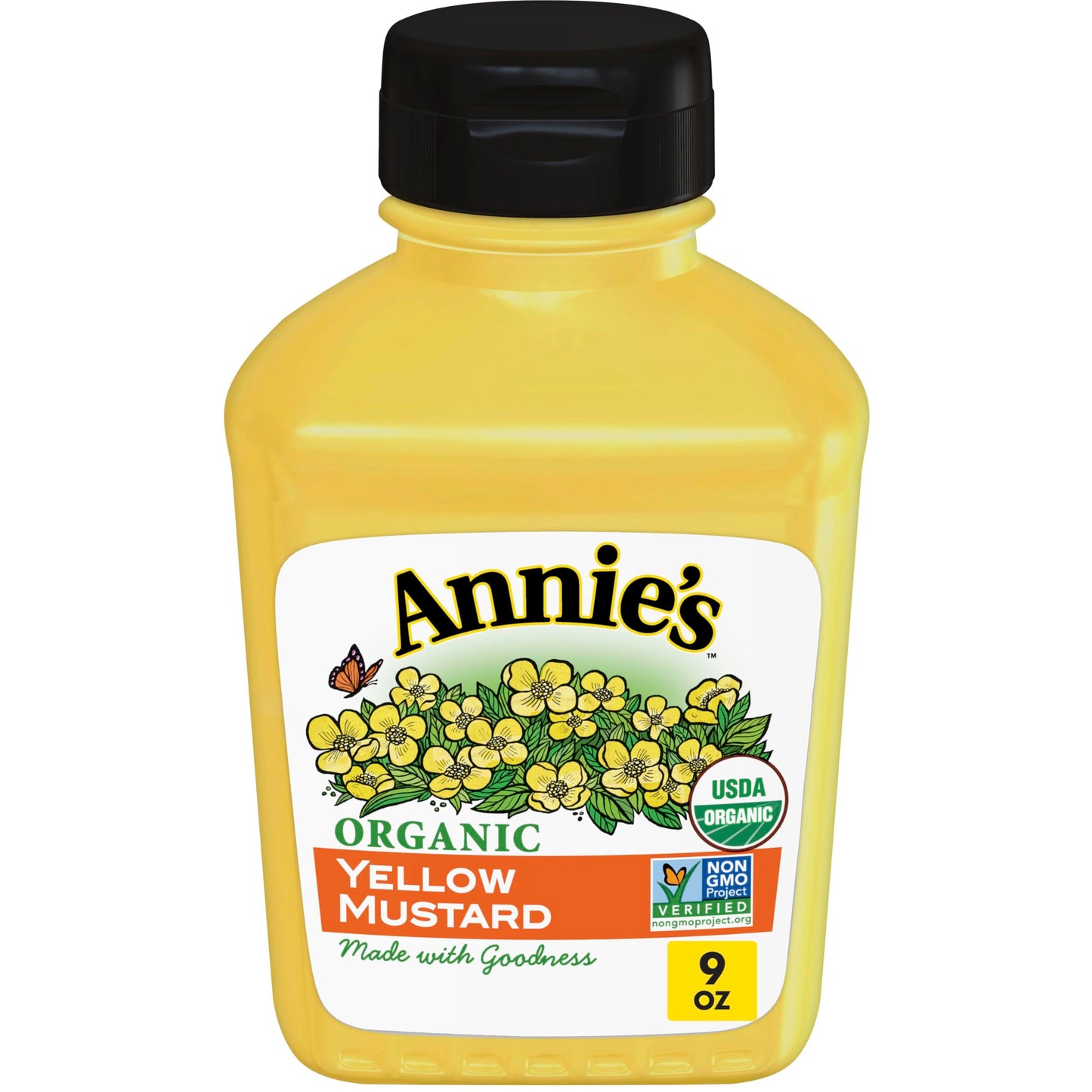 Annie'S Naturals Yellow Mustard (12X9 Oz)