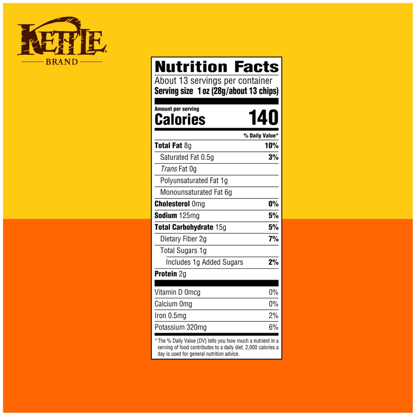 Kettle Brand Potato Chips Backyard Barbeque, 13 Oz