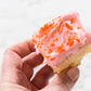 Bakerpan Orange Jimmies Sprinkles - 6 Ounces Orange Sprinkles For Cake Decorating - Edible Sprinkles For Cupcakes, Ice Cream, Ca