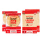Joseph'S 4-Pack Value Variety Bundle, Flax Oat Bran Whole Wheat 2 X Lavash Bread, Fresh Baked (8 Lavash Squares Total) And 2 X P
