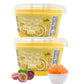 Fusion Select Bursting Bobaz Popping Bobaz Pearls Fruit Tea Snack Toppings (Passion Fruit, 2 Pack)