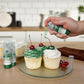 Tinker Dust - Christmas Green (4G 1X Mini Pump) | Edible Glitter For Desserts, Beverages, Cupcakes, Cake Pops And Cookies By Bak