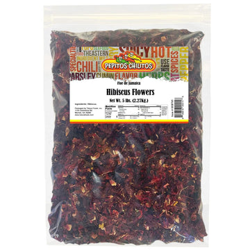 PEPITOS CHILITOS/Hibiscus flowers - Jamaica 5lb