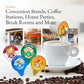 Easypack Coffee Creamer Liquid Singles Delight Caramel Macchiato, French Vanilla, Irish Cream And Lakes Mini Moo'S Half And Half