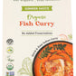 Food Earth Indian Simmer Sauce - Fish Curry - Organic, Vegan, Gluten-Free, GMO-Free - Microwavable Cooking Sauce - 12 Pouches (5