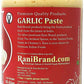 Asian Kitchen Garlic Cooking Paste 26.5Oz (750G) Glass Jar ~ Vegan | Gluten Free | Non-Gmo | No Colors | Indian Origin