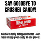Sow Good Freeze Dried Ice Cream Candy - Jumbo Neapolitan Crunch Cream 2 Pack. Perfect for Snacking & Parties & Astronauts