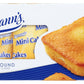 Entenmanns Minis Pound Cakes, Box of Snack Cakes, 9.25 oz, 6 Count