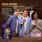 Imagine Kona Organic Coffee Beans | Arabica Kona Beans | Top Grade Air Roasted | Medium Dark Roast | Organic Whole Bean - 8Oz