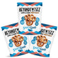 BeyondChipz Low Carb Pretzels, Keto Friendly, 2g Net Carbs, 18g Protein, 8oz Bag, Pack of 3