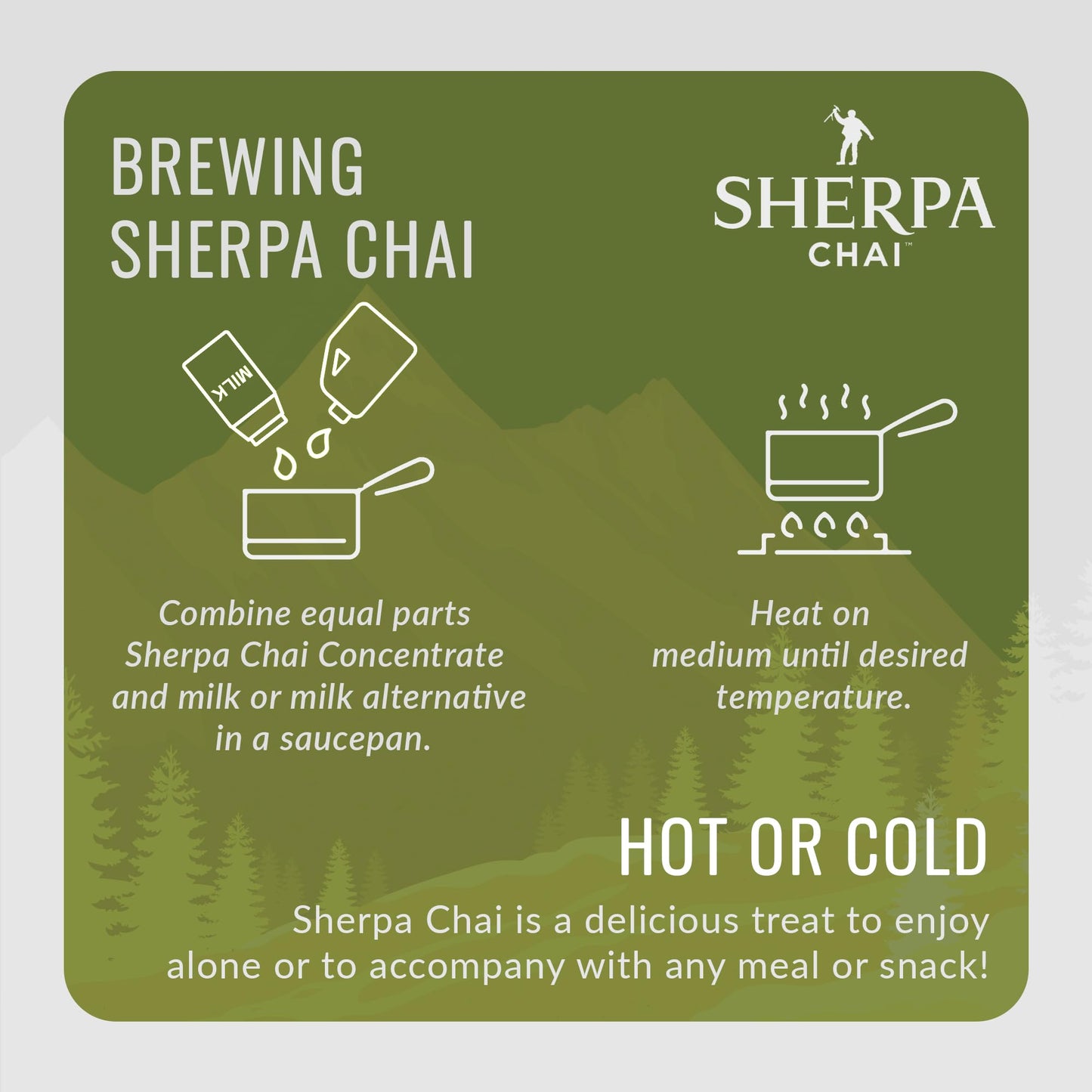 Sherpa Chai Spicy, Decaf Organic Chai Tea Concentrate, 128 Oz- Himalayan Black Tea Concentrate W/Freshly Pressed Ginger- Authent