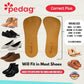 Pedag Correct Plus  German Handmade 3/4 Length Wedge For Oversupinators  Vegetable Tanned Leather Top Rubber Orthotic Footbed  1